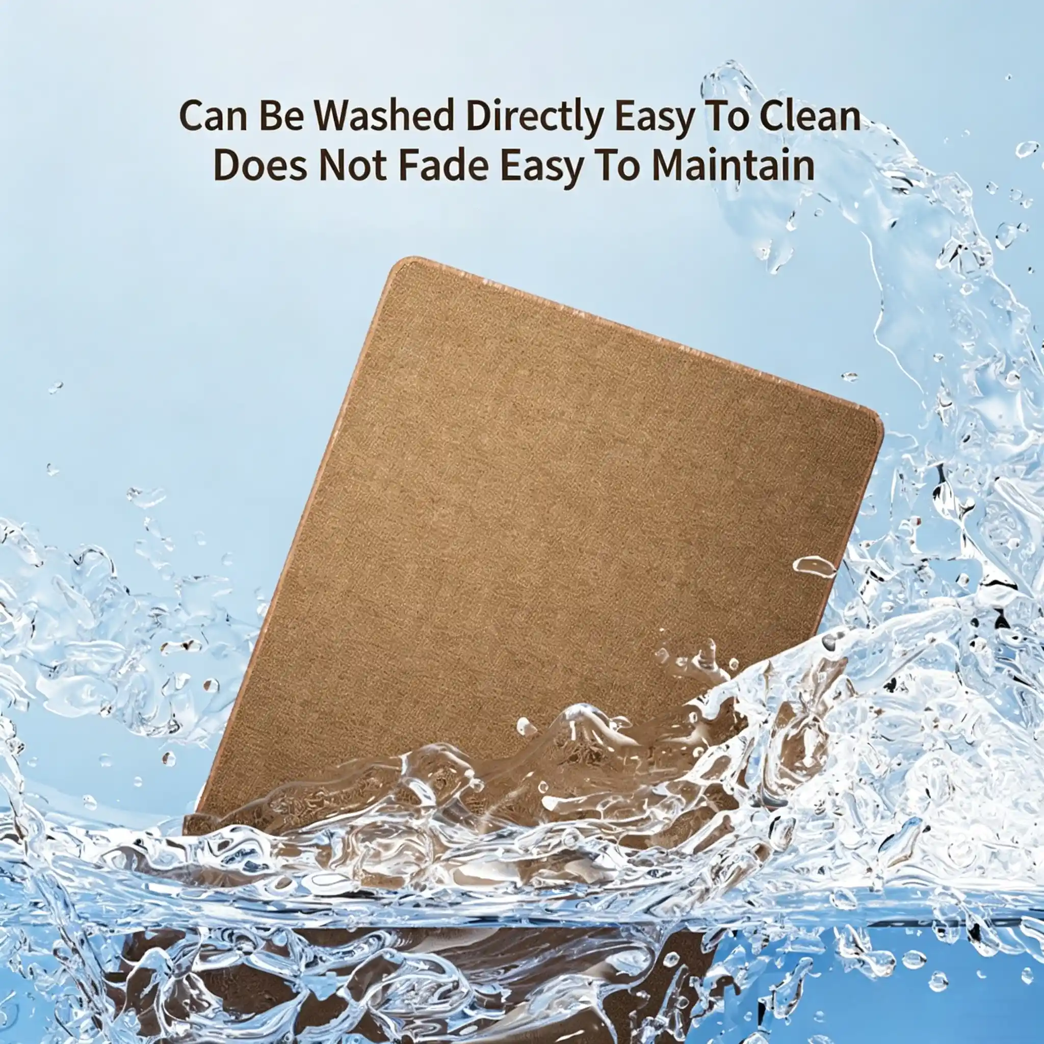 JH-C003 washable sisal cat scratch mat, direct water washing no fading easy maintenance