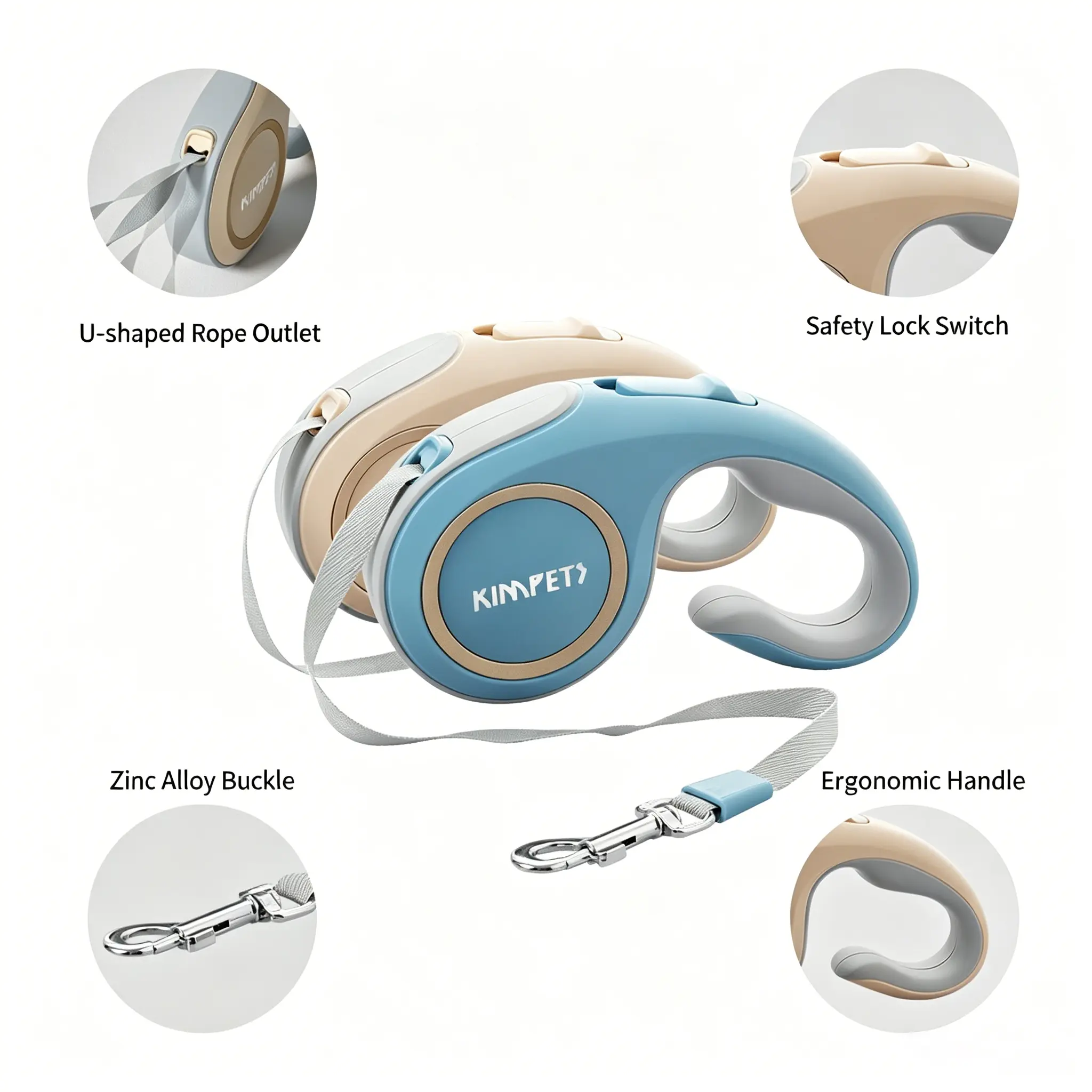 JH-D001 ergonomic handle zinc alloy buckle safety switch, all components labeled detail diagram