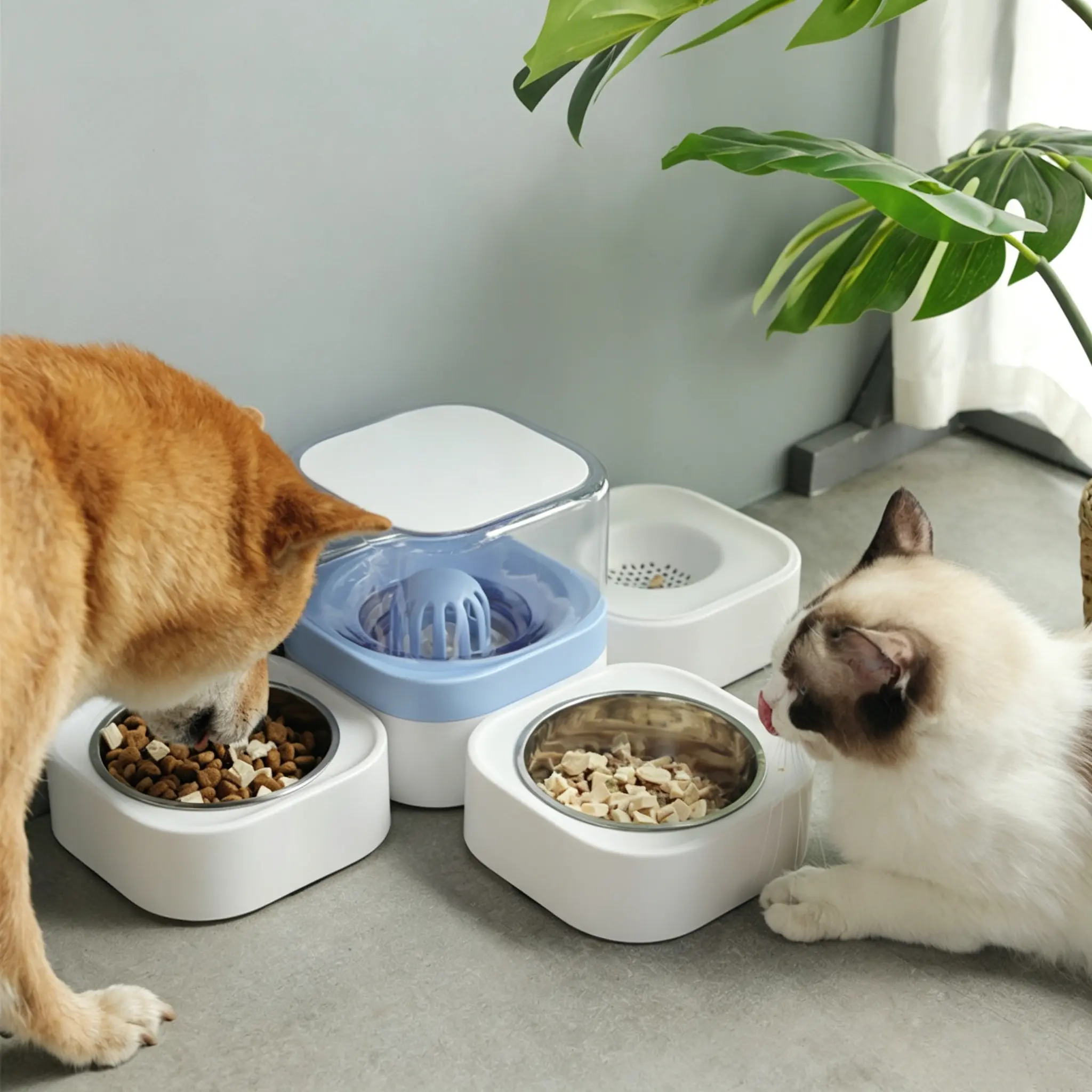 Auto Refill Pet Feeder Bowl