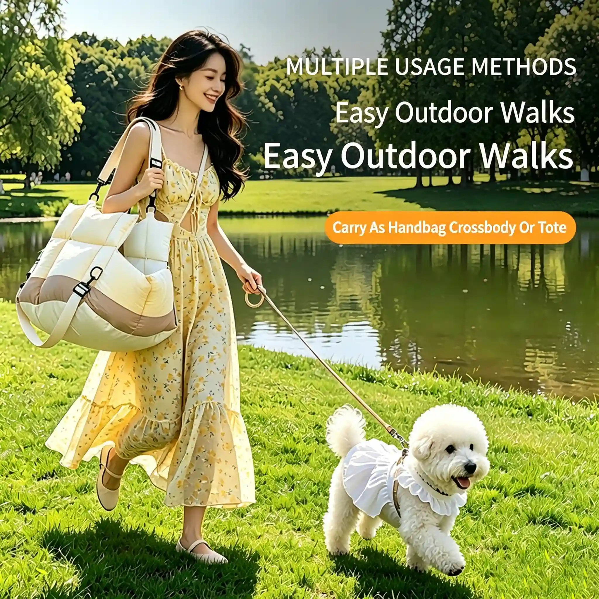 Multifunction Pet Car Seat Bed