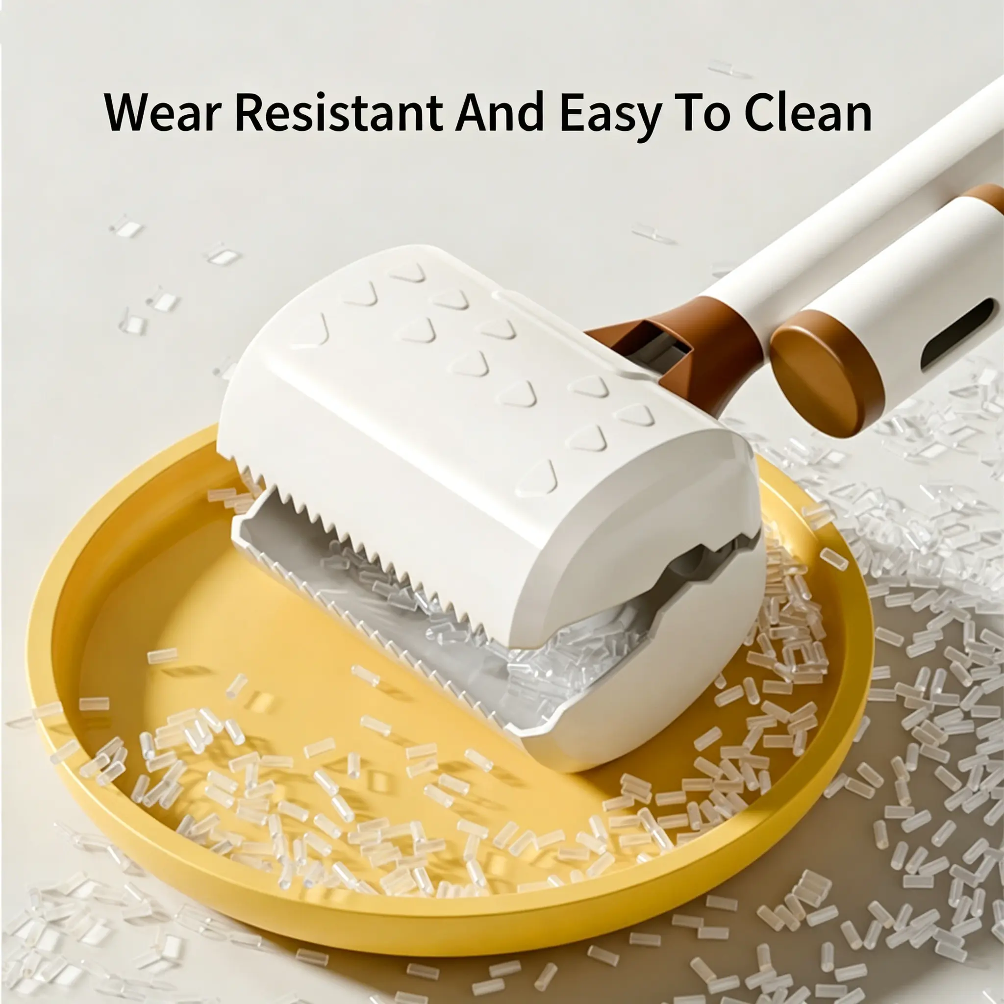 JH-S005 wear resistant detachable jaw, rinseable easy to wash pet poop scooper material test shot
