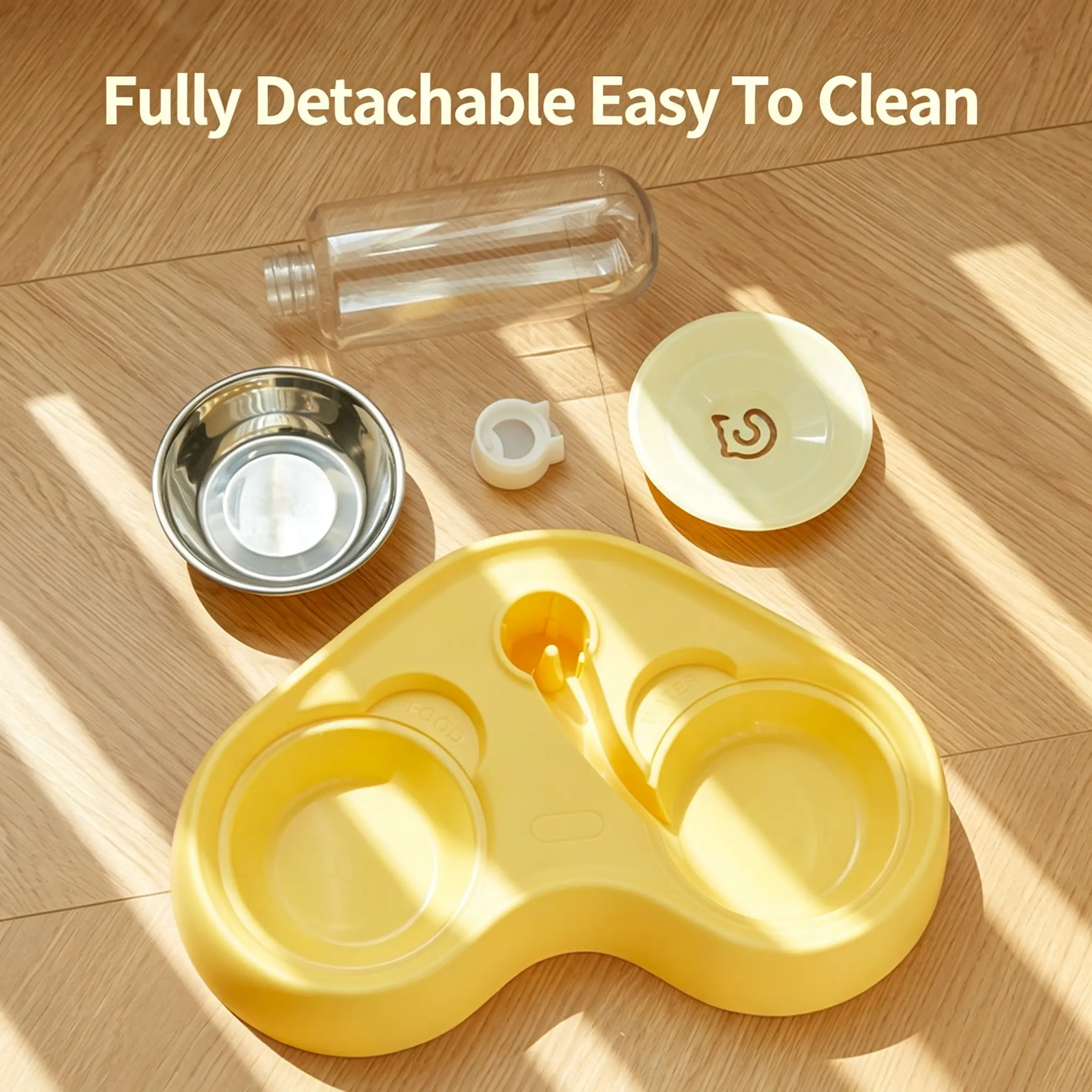 jh c005 05 pet bowl detachable disassembly